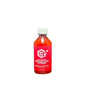 1000mg Strawberry Medicated Syrup | Coastal Remedies