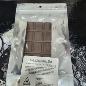 Dark Chocolate Bar 500mg