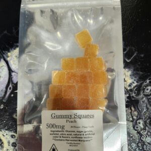 Peach Gummies 500mg