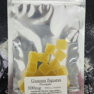 Pineapple Gummies 500mg