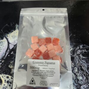 Strawberry Gummies 500mg