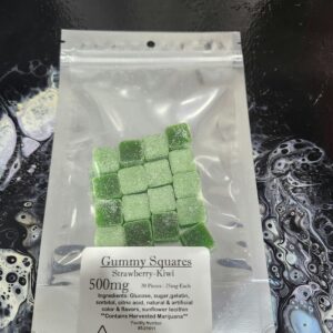 Strawberry Kiwi Gummies 500mg