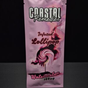 Watermelon: Coastal Remedies Infused Lollipops 100mg