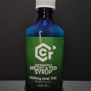 Green Apple: Coastal Remedies Medicated Syrup 1000mg (1g)