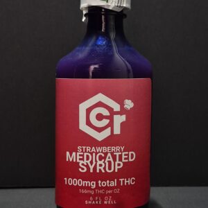 Strawberry: Coastal Remedies Medicated Syrup 1000mg (1g)