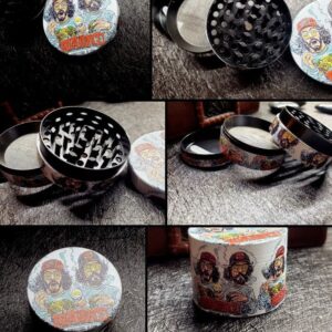 Limited Vintage "Cheech & Chong" Grinder 4 Layer w/Scraper