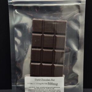 Dark Chocolate Bar 500mg