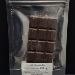 Milk Chocolate Bar 500mg