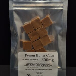 Peanut Butter Cubes 500mg